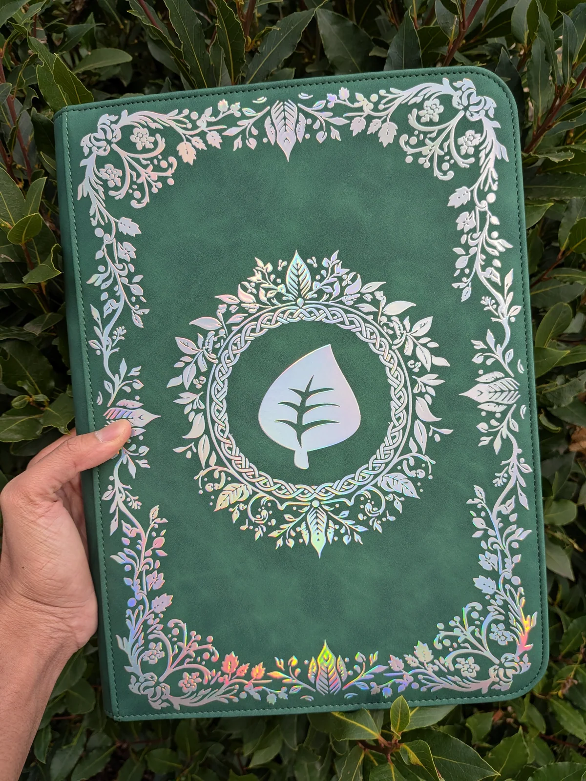 Iron Root binder photographed outdoors