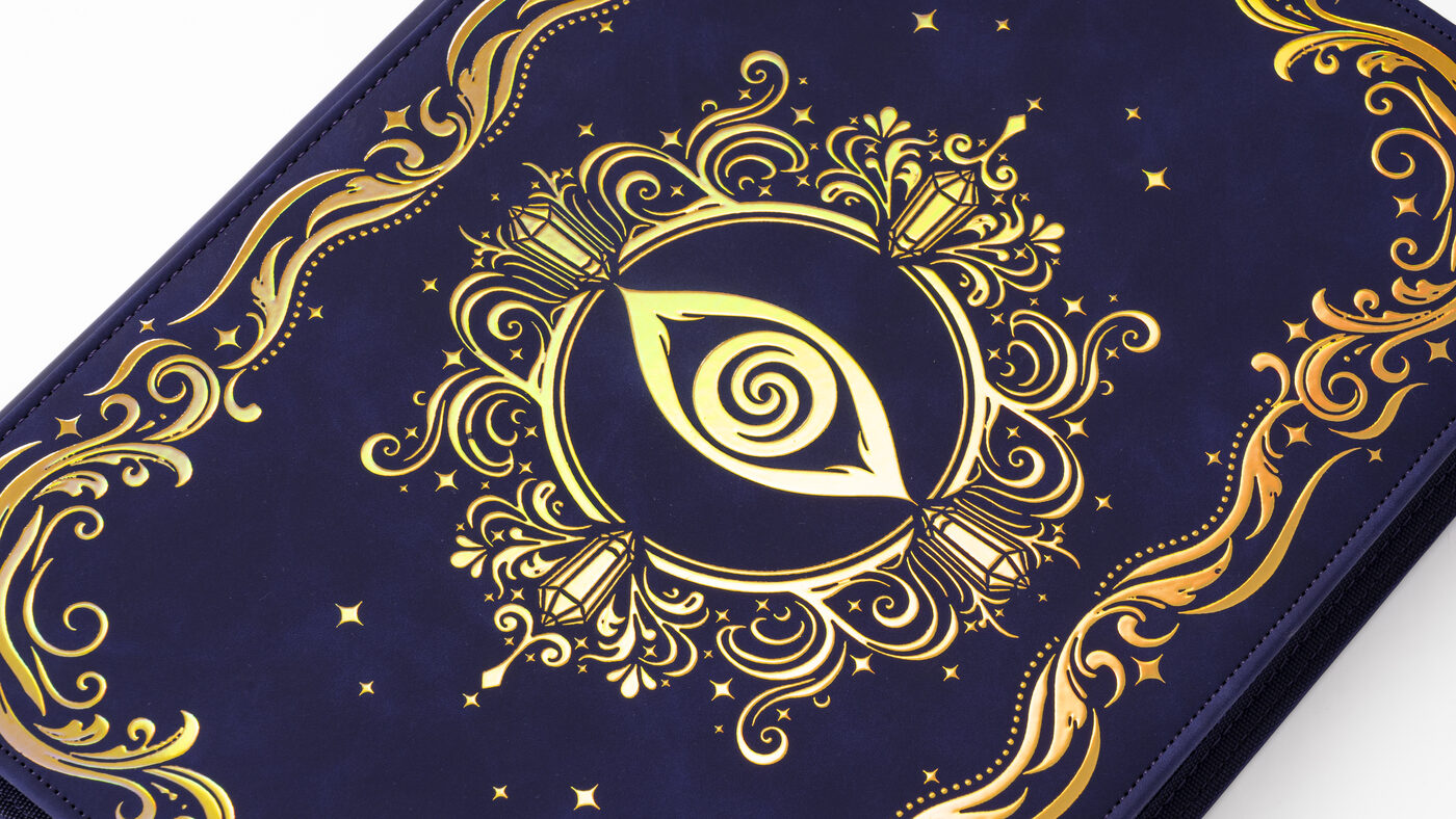 Astral Vision cover artwork and foil border in detail
