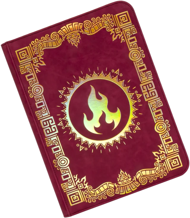 Red binder